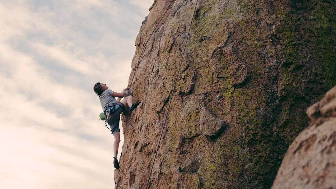 Photo Climbing wall