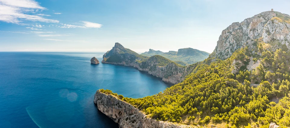 Wunderschöne Küstenlandschaft auf Mallorca