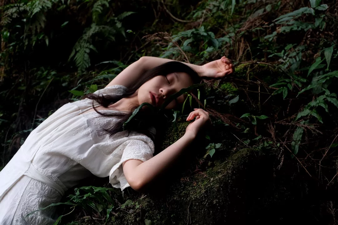 Photo Sleeping woman