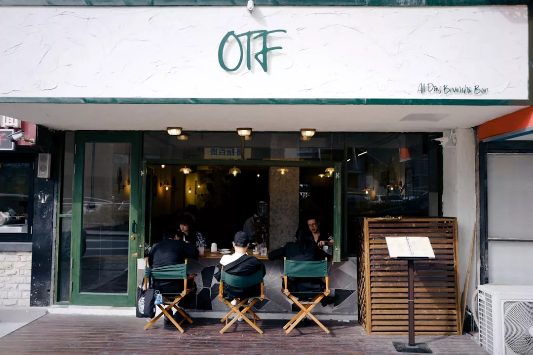 Photo Vegan restaurant